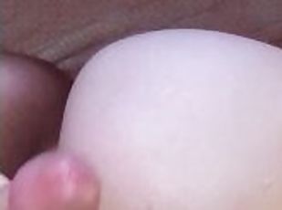 Quiet fuck and cumshot all over my big ass