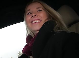 Backseat Sex With Pretty Hitchhiker 1 - Public Agent