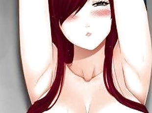 Fairy Tail Hentai – Erza a putinha gostosa sendo fudida em portugues