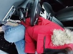 DOGGING IN THE ALPS ROADSIDE BLOWJOB AMD FUCK WITH STRANGER