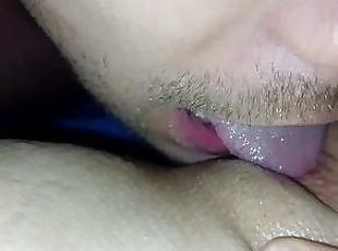Cuckold Husband Licks His Whore Wife's Pussy And Eats Lover's Cum After Hard Sex
