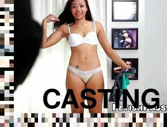 Teen model adrian maya gagged and slammed by casting agent