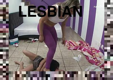 Lesbian trample