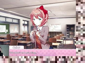 Doki Doki Literature Club! pt. 7 - just me writing a poem, just Sayori being herself