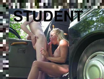 Female Fake Taxi - Student Gets Ultimate Fantasy Pound 2