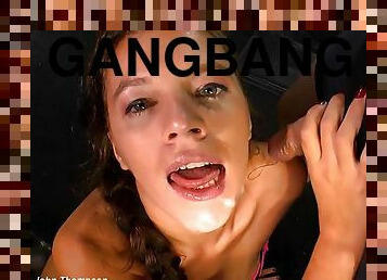 Filthy moms crazy gangbang porn video