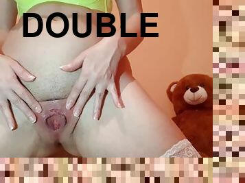 DOUBLE PENETRATION, Female Pee Hole, Wet Pussy Squirting, BIG ASS, BIG TITS