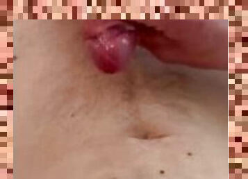 masturbation, amateur, ejaculation-sur-le-corps, hardcore, branlette, fétiche, solo, blanc, bite