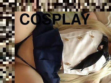 Shimakaze av shimakaze cosplay av