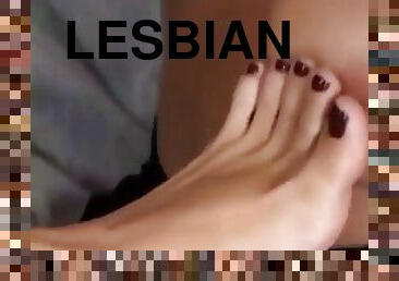 Lesbian feet