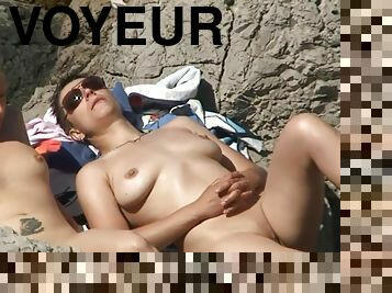 Nasty Women At Nude Beach Spycam Voyeur