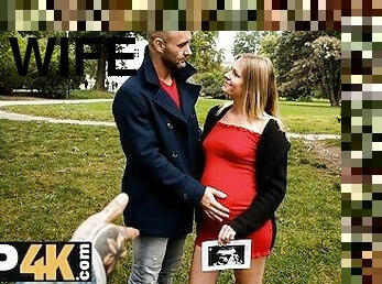 HUNT4K. Your wife is pregnant and she is expecting my cock!