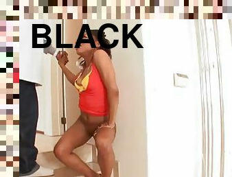 Lisa lick gets an anal fuck from a big black cock