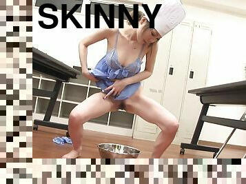 skinny asian chick Moe Yazawa kinky porn