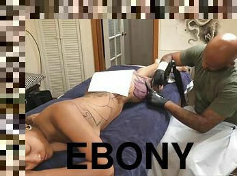 Ebony teen girls translates intimate moments of her life