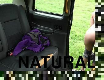 Exotic bitch with natural tits gets fucked hard in the car