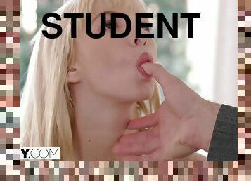 TUSHY College Student Craves Ass Fucking from Professor - Kenzie reeves