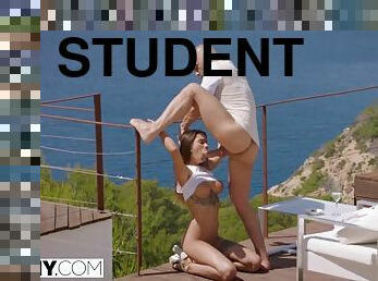 TUSHY Arousing College Student has first Assfuck for Cash - Christian clay