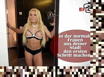 German young mom make sexdate private at home with bbc