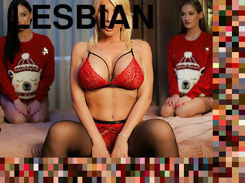 Hot lesbian threesome with Tiffany Rousso, Tiffany Tatum and Milena Ray