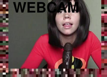 Elastigirl Doing Her Best - webcam solo