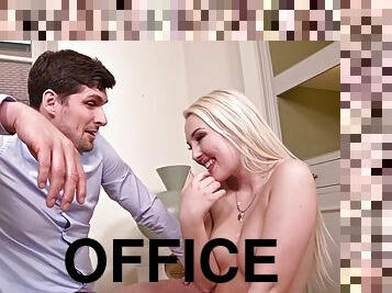 Lovita Fate hot blonde babe office sex