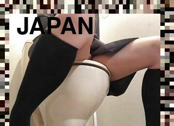 asiatic, masturbare-masturbation, amatori, bunaciuni, japoneza, cu-degetelul, simpatica, solo, uniforma