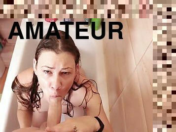 Cute Girl Masturbate And Fuck In Shower
