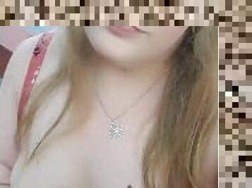 Sexy chubby bbw flashes small boobs big nipples and fat pussy thick thighs big ass in public outdoor