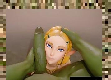 Princess Zelda fucked by orc, more content on Patreon