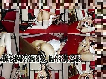 Promo: Demonic nurse makes you cum multiple times