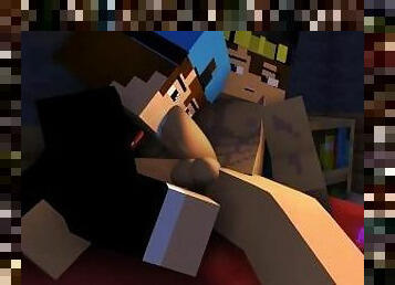 His Huge Tasty Cock - Minecraft Gay Sex Mod