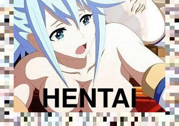 Aqua x kazuma  KonoSuba hentai