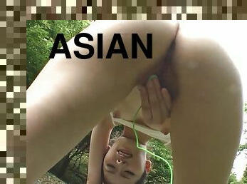 Inexperienced Asian female has an outdoor sexual encounter with Yui Uehara, grabbed on JAV XXX footage.