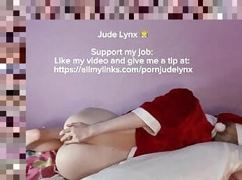 JUDE LYNX  VIRGIN BIG ASS FUCKING FOR XMAS