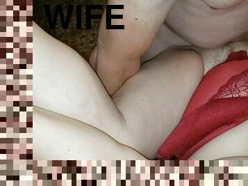 Wife fucking without a condom