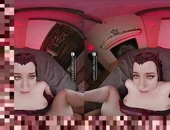 VR Conk Jessica Ryan as Scarlet Witch seducing Dr. Strange XXX Parody VR Porn