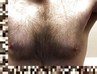 POV Hairy Chest Worship &amp; Gay JOI