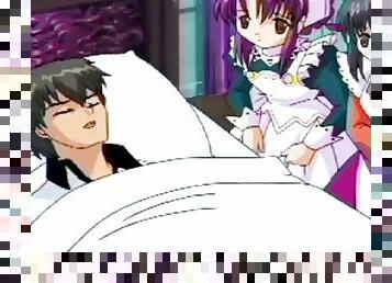 Rough sex with an anime slut