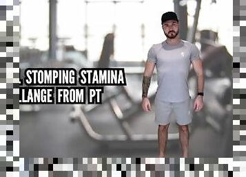 CBT ball stomping stamina challange from personal trainer