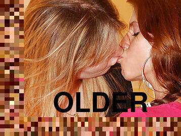 Hot Babe Doing A Naughty Older Lesbian - MatureNL