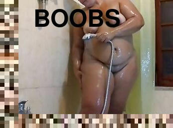sloppy shower bbw squirt