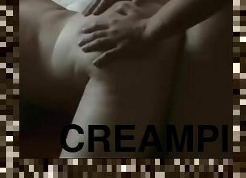 Her first creampie after fast date