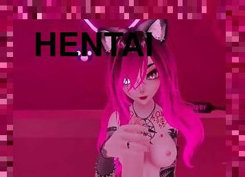 VRChat Vtuber Slut Tells You How To Stroke Your Cock JOI  Fansly M1NA