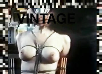 babes, vintage, bdsm, divertida, escravidão