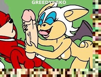 Knuckles x Rouge (Parody)