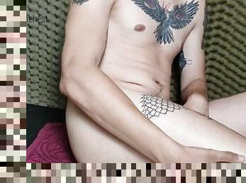 Multiple Male Orgams Ends With Huge Cum Load! Jerking Off Until Cumming While Loud Moaning