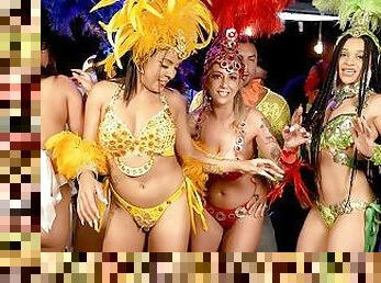 carnaval DP squirting party orgy