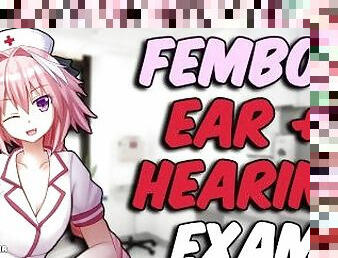 [ASMR] Femboy Doctor Gives You An Ear & Hearing Exam (+Ear Cleaning)