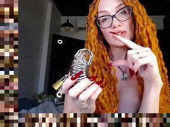 Cuckold chastity (preview of custom video) DM if you want purchase full video or order custom